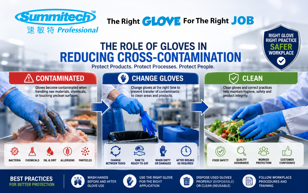 The Role of Gloves in Reducing Cross-Contamination