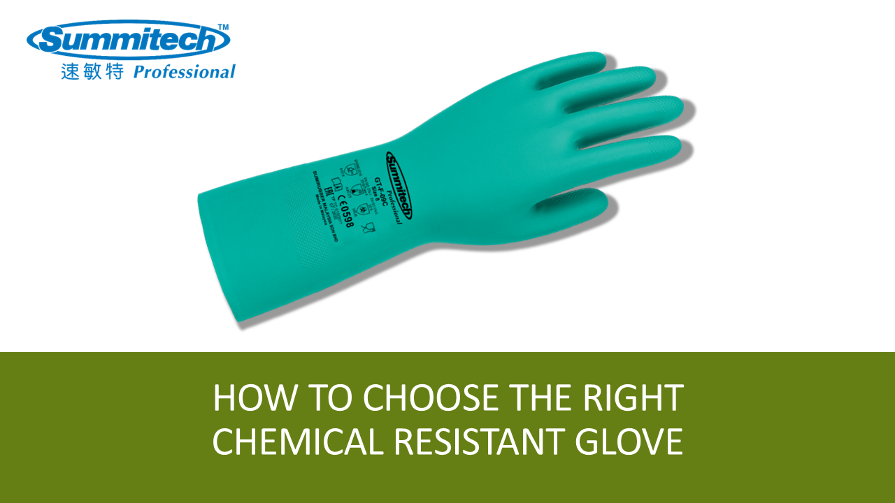 How To Choose The Right Chemical Resistant Gloves