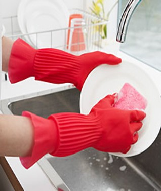Natural Rubber Gloves 