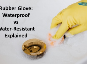 Rubber Gloves: Waterproof vs Water-Resistant Explained
